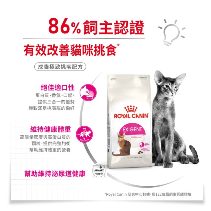 Royal Canin 法國皇家貓乾糧 - 成貓極致挑嘴配方