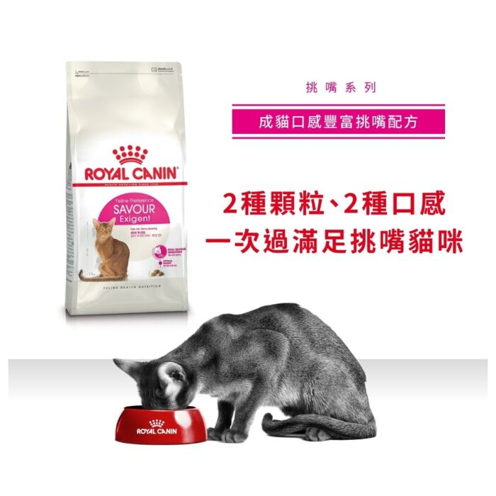 Royal Canin 法國皇家貓乾糧 - 挑嘴系列 - 成貓口感豐富挑嘴配方