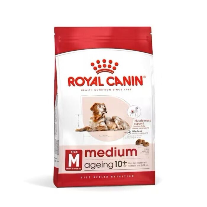 Royal Canin Senior Dog Food - Medium Ageing 10+ 3kg