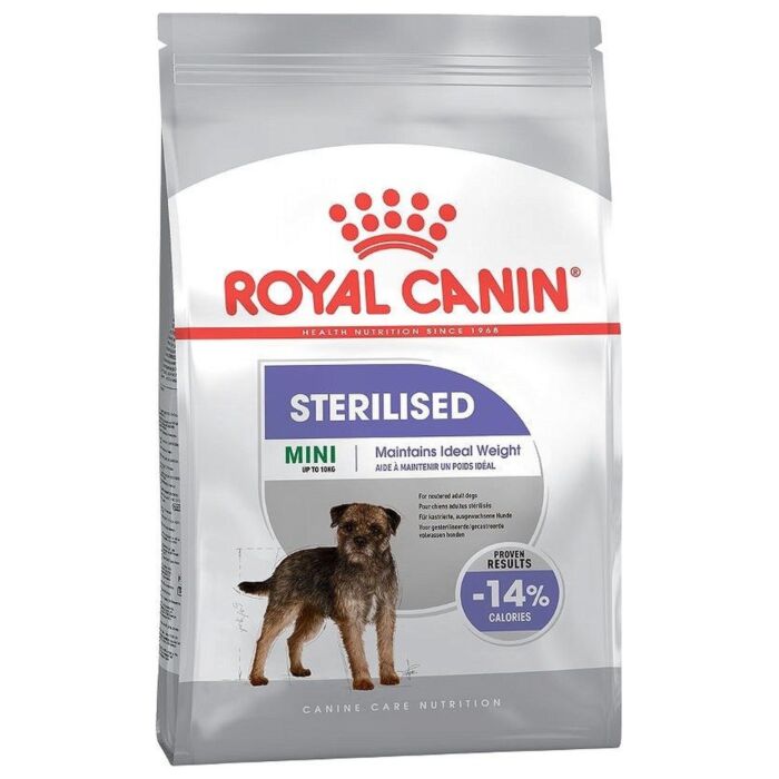 Royal Canin Dog Food - Mini Sterilised Adult 3kg