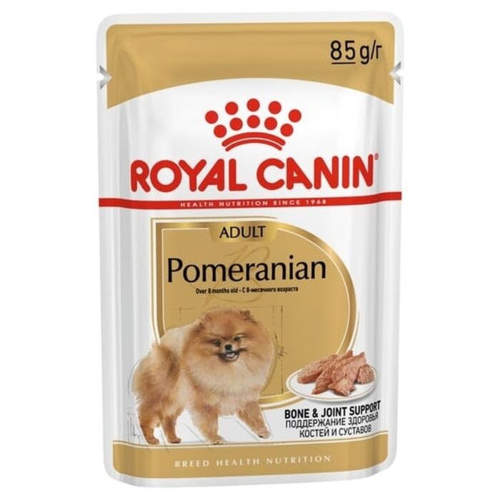 Royal Canin Dog Pouch - Pomeranian Adult (Loaf) 85g