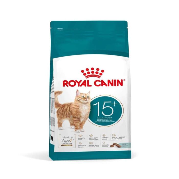 Royal Canin法國皇家老貓乾糧 - 老年貓15+營養配方 2kg
