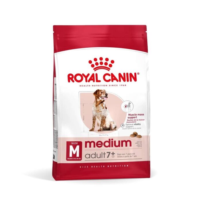 Royal Canin 法國皇家狗乾糧 - 中型成犬7+營養配方
