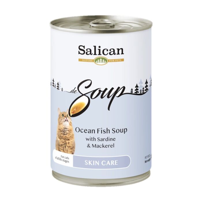 Salican 海洋魚湯罐（皮毛護理） 140g