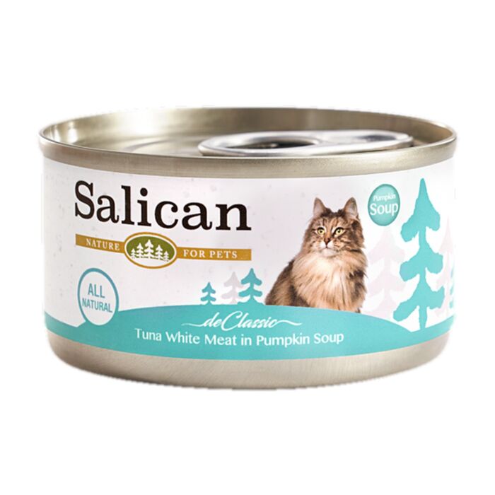 Salican Cat Can - Tuna White Meat in Pumpkin Soup 85g