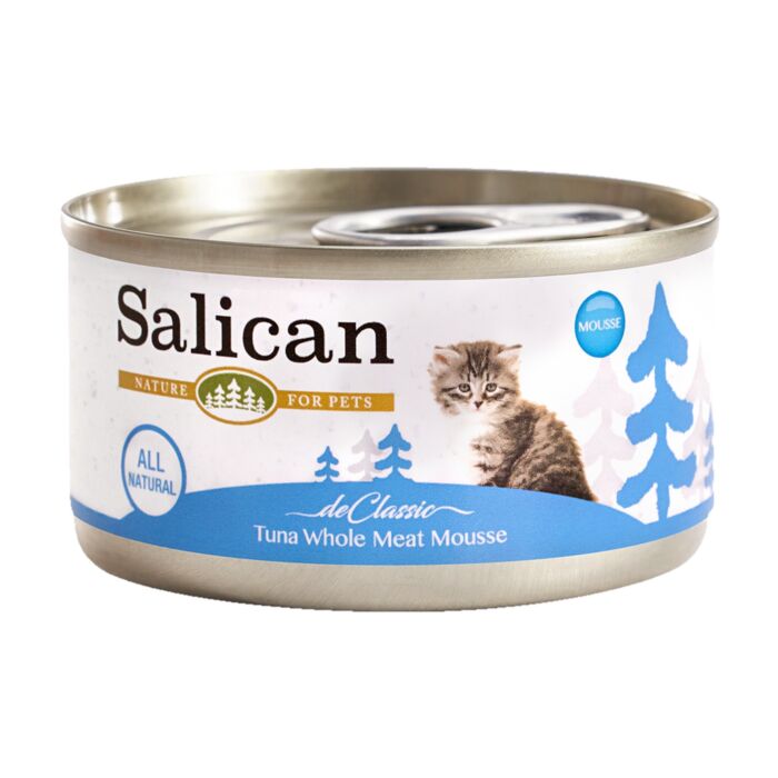 Salican 純吞拿魚貓罐頭（慕斯） 85g