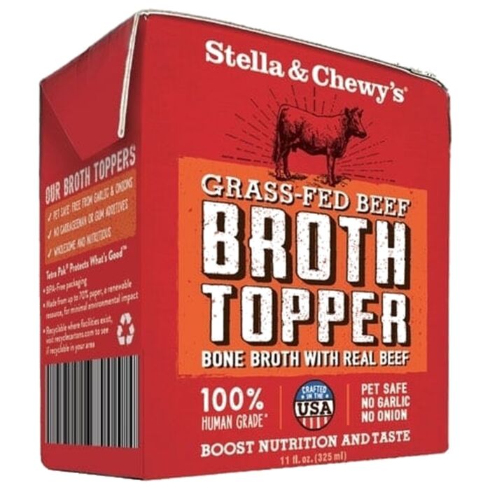 Stella & Chewys 美國狗濕糧 - 佐餐肉湯系列 - 草飼牛肉配方 11oz