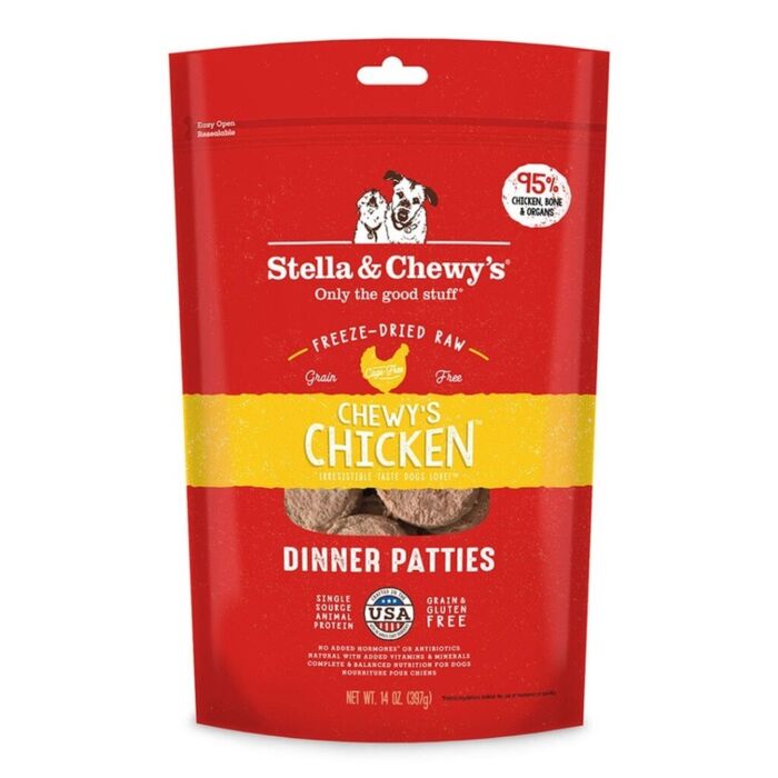 Stella & Chewys Dog Treat - Just Jerky Bites - Freeze Dried Chicken 6oz