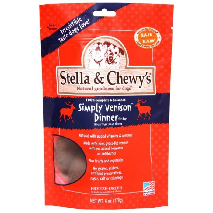 Stella & Chewys 美國狗糧 - 凍乾脫水肉餅 - 鹿鹿無窮(鹿肉)配方