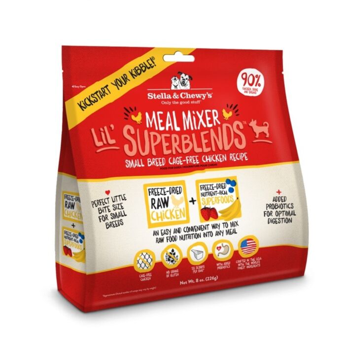 Stella & Chewys Dog Food - Healthy Heart Meal Mixer - Freeze Dried Chicken 13oz