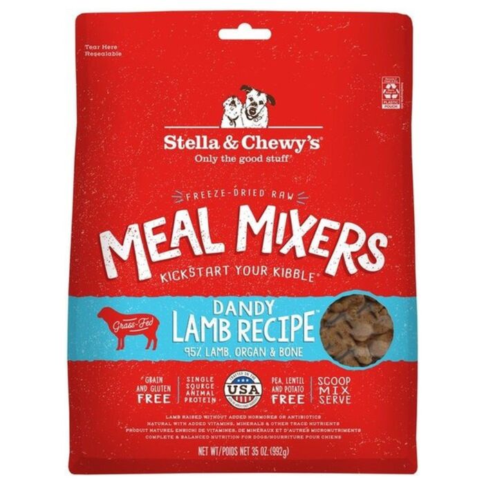 Stella & Chewys 美國狗糧 - 凍乾脫水粒 乾糧伴侶系列 支援免疫系統 - 草飼羊配方 13oz