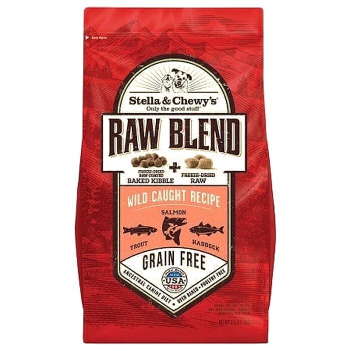 Stella & Chewys Dog Food - Raw Blend Baked Kibble - Wild Caught