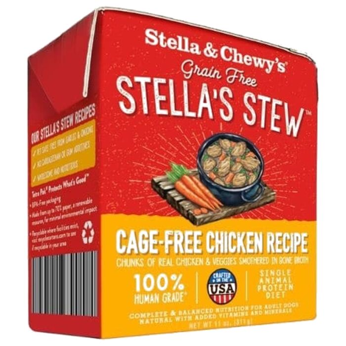 Stella & Chewys Dog Pouch - Stella's Stews - Cage-Free Chicken 11oz
