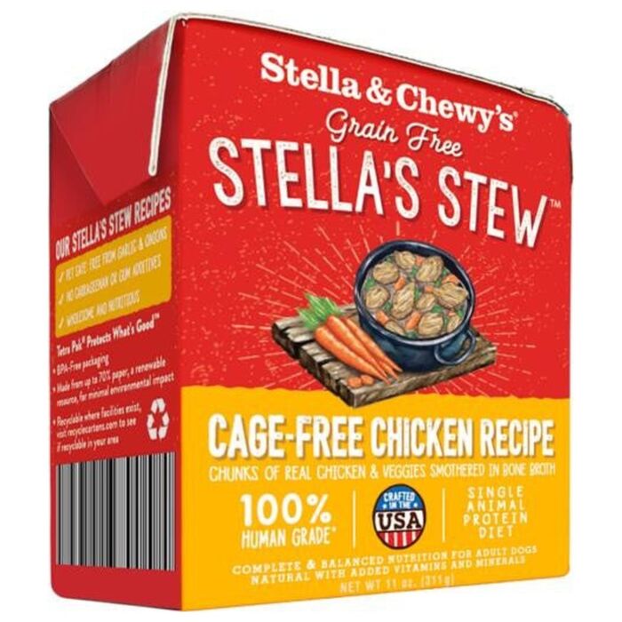 Stella & Chewys Dog Pouch - Stella's Stews - Cage-Free Medley 11oz
