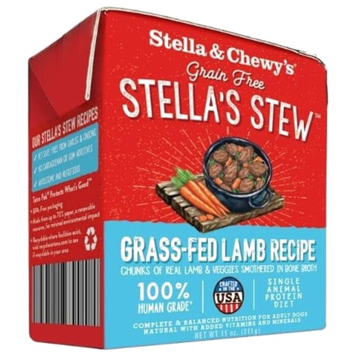 Stella & Chewys 美國狗濕糧 - 慢煮雜錦系列 - 草飼羊肉配方 11oz