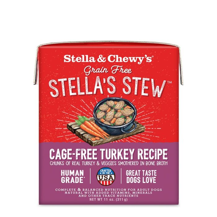 Stella & Chewys 美國狗濕糧 - 慢煮雜錦系列 - 放養火雞肉配方 11oz
