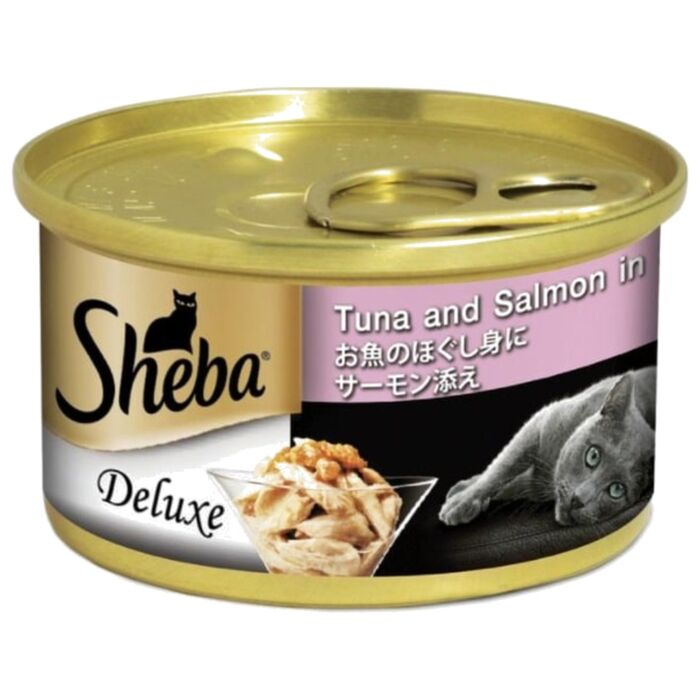SHEBA Cat Can - Tuna & Salmon in Gravy 85G