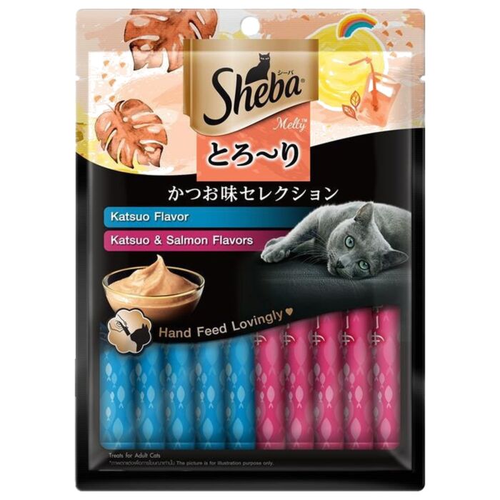 SHEBA Cat Treat - Melty Katsuo (Bonito) Selection (12g x 20)