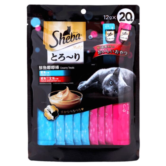 SHEBA Cat Treat - Melty Katsuo (Bonito) Selection (12g x 20)