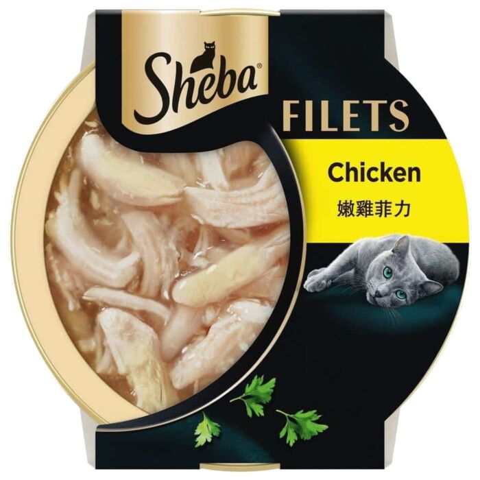 SHEBA Cat Wet Food - Chicken Filets in Gravy 60g