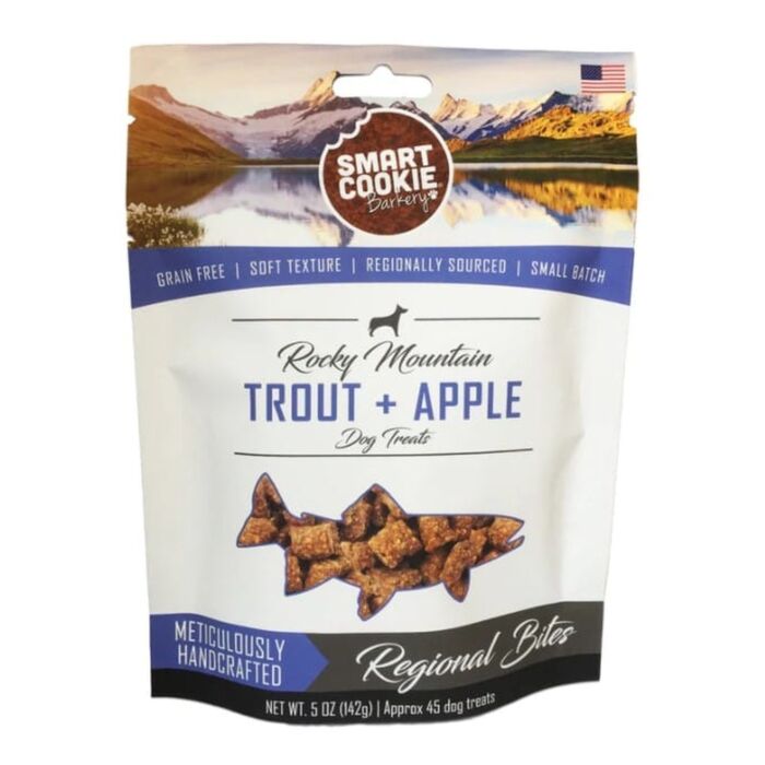 Smart Cookie Dog Soft Treat - Rocky Mountain - Trout + Apple 5oz