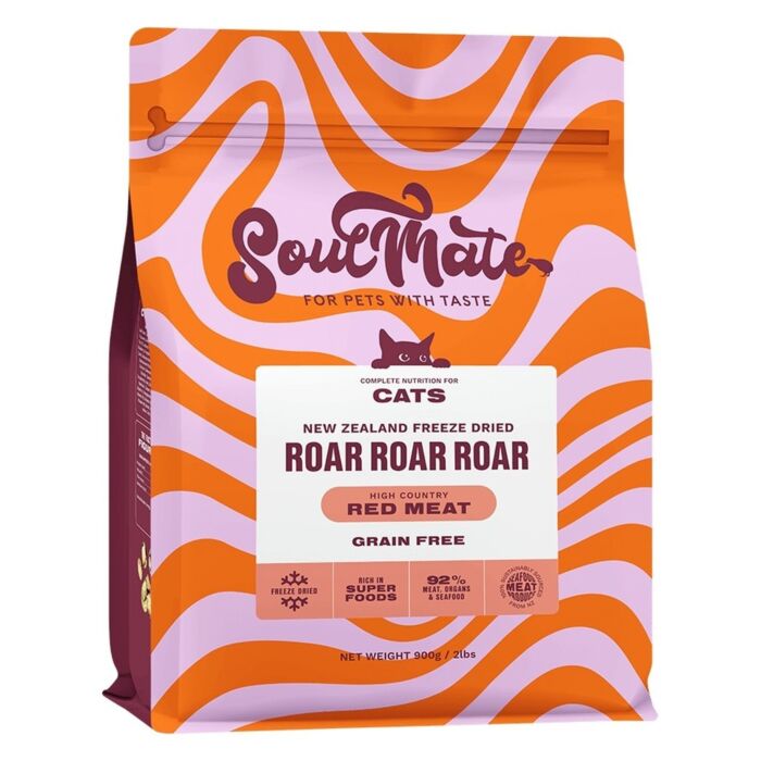 SoulMate紐西蘭貓糧 - 靈魂伴侶 - 凍乾脫水鄉村紅肉配方