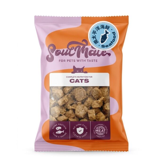 SoulMate Cat Food - Roar Roar Roar - Freeze-Dried Seafood 20g