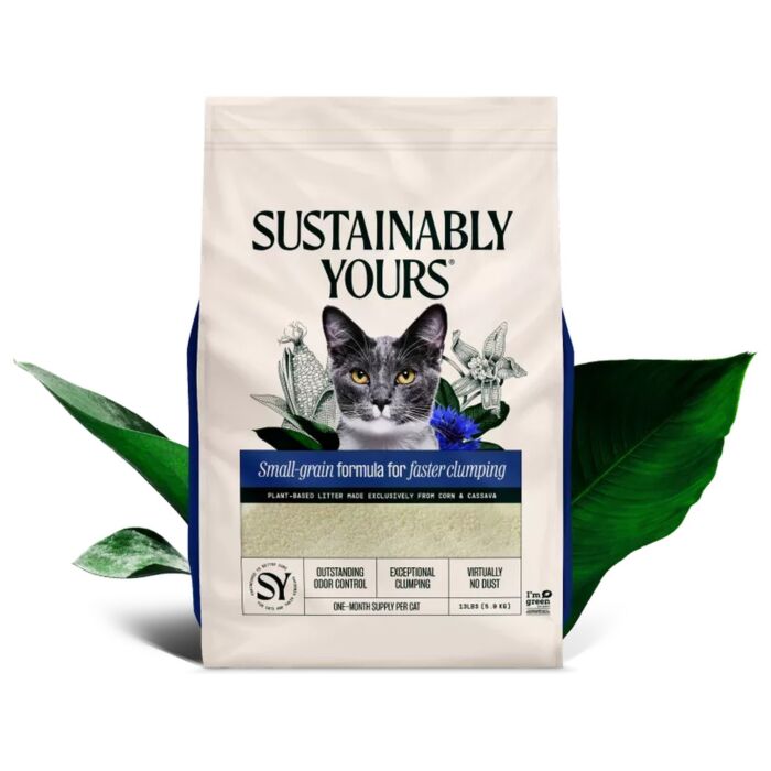 Sustainably Yours 善地球凝結貓砂 (幼顆粒)  13lb