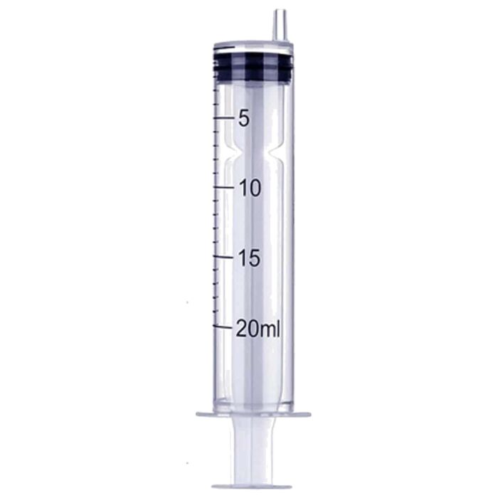 Feeding Syringe 20ml with Luer Slip Tip (Individual Wrap No Needle)