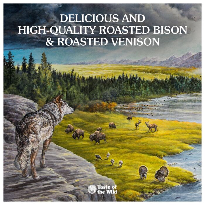 Taste Of The Wild Puppy Food - Grain Free High Prairie - Bison & Roasted Venison