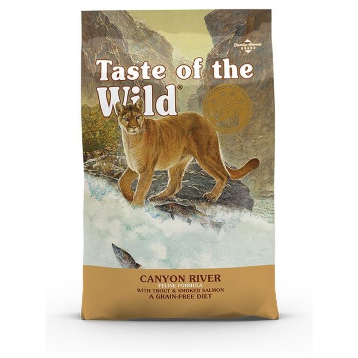 Taste Of The Wild Cat Food - Grain Free Canyon River - Trout & Smoked Salmon