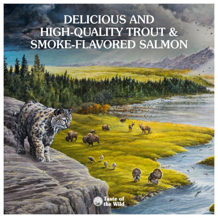 Taste Of The Wild Cat Food - Grain Free Canyon River - Trout & Smoked Salmon