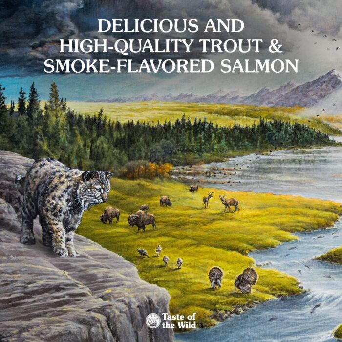Taste Of The Wild Cat Food - Grain Free Canyon River - Trout & Smoked Salmon