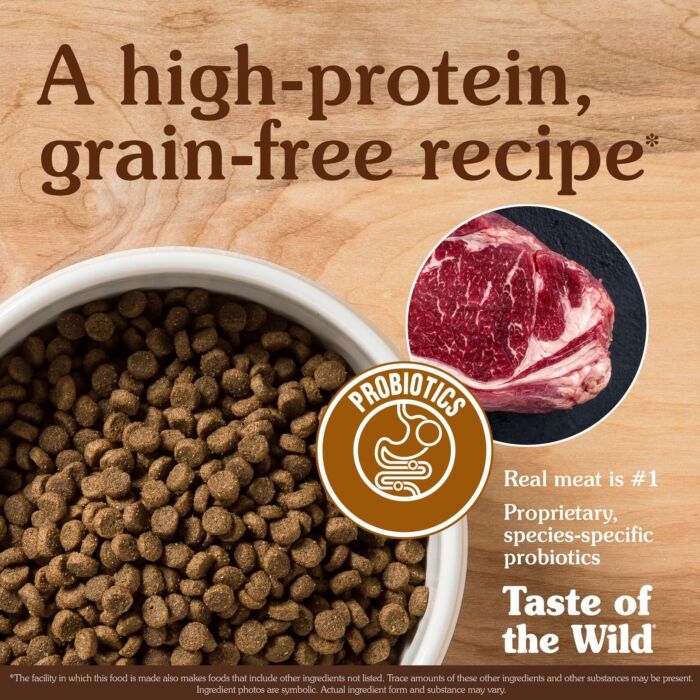Trial Pack Taste Of The Wild Puppy Food - Grain Free High Prairie - Bison & Roasted Venison