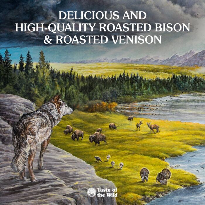 試食裝 Taste Of The Wild 無穀物全犬乾糧 - 烤野牛, 烤鹿肉配方