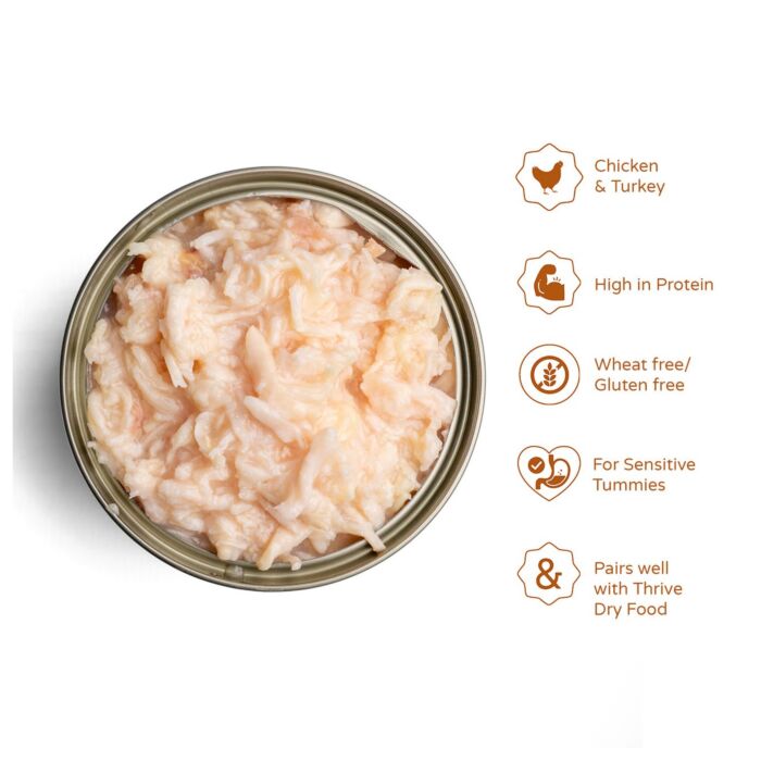 Thrive Complete Cat Canned Food - Chicken Breast & Turkey 75g