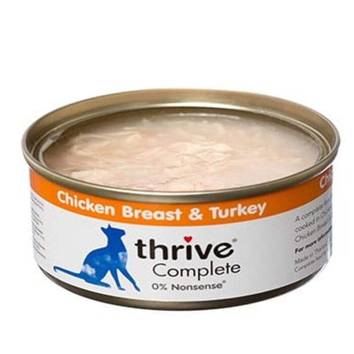 Thrive Complete Cat Canned Food - Chicken Breast & Turkey 75g