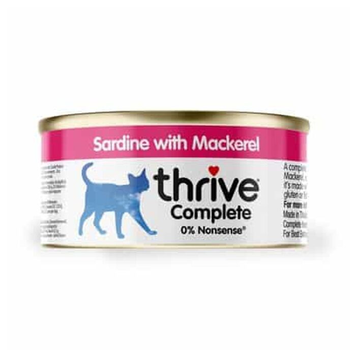 Thrive Complete Cat Canned Food - Sardine & Mackerel 75g