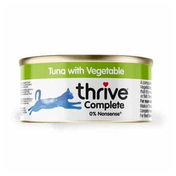 Thrive 脆樂芙貓主食罐頭 - 吞拿魚 + 蔬菜 75g
