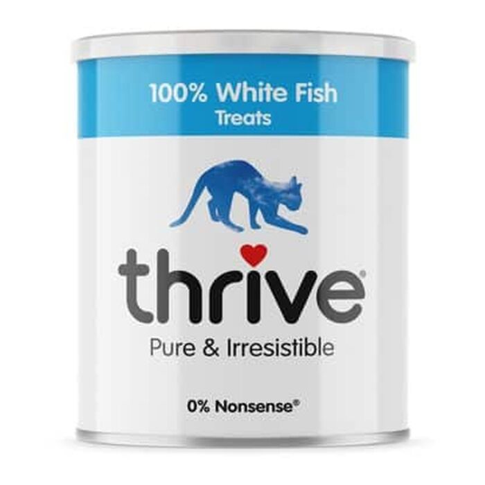 Thrive Cat Treat - 100% White Fish - Maxi Tube 110g
