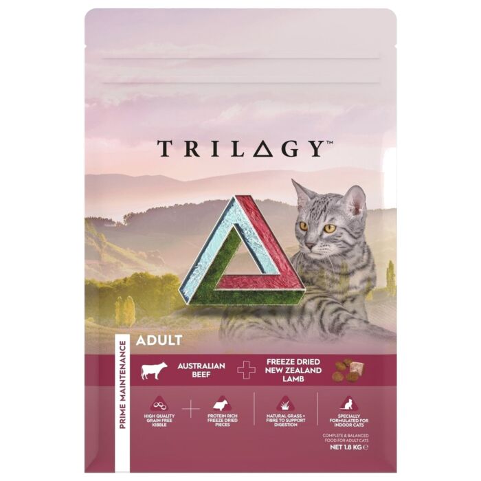 TRILOGY Cat Food - Australian Beef with Freeze Dried New Zealand Lamb