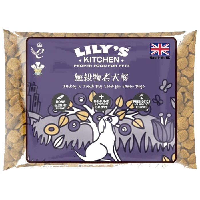 Trial Pack Lilys Kitchen Dog Food - Senior Recipe - Turkey & Trout