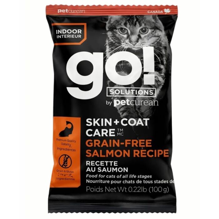 Trial Pack Go! SOLUTIONS Cat Food - Skin & Coat Care - Grain Free Salmon