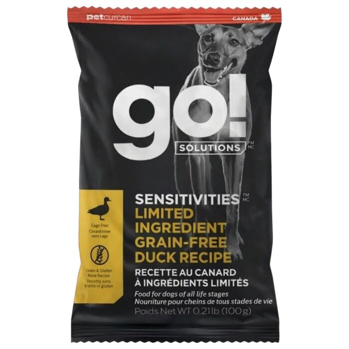 Trial Pack Go! SOLUTIONS Dog Food - Sensitivities - Limited Ingredient Grain Free Duck