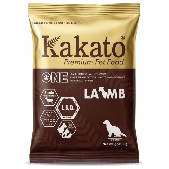 試食裝 Kakato One 狗糧 - 無穀物單一羊肉配方 50g