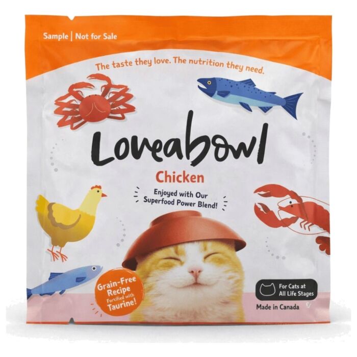 Trial Pack Loveabowl Cat Food - Grain Free Chicken