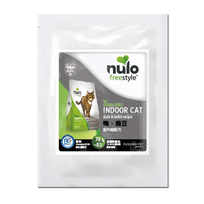試食裝 Nulo 美國貓乾糧 - 無穀物 - 鴨肉扁豆配方