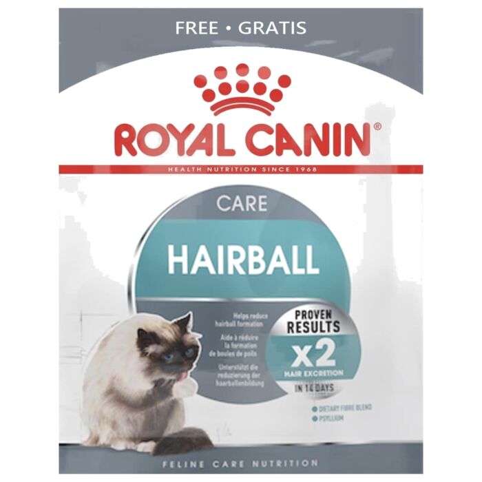 Trial Pack Royal Canin Cat Food - Hairball Care Adult 50g