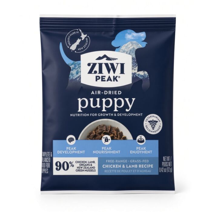 試食裝 Ziwipeak新西蘭巔峰狗糧 - 風乾脫水 - 雞肉及羊肉幼犬配方