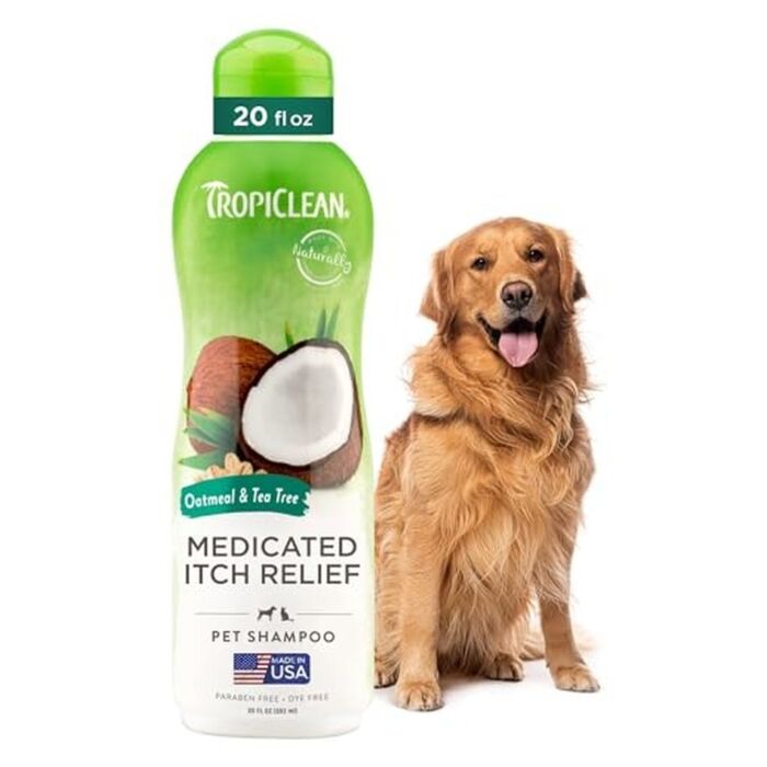 Tropiclean Spa Fresh Shampoo for Pets - Oatmeal & Kiwi 473ml